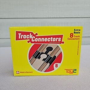 Toy2 Track Connectors 8 Basis #21048 Train Accessories Add On BRIO Compatible